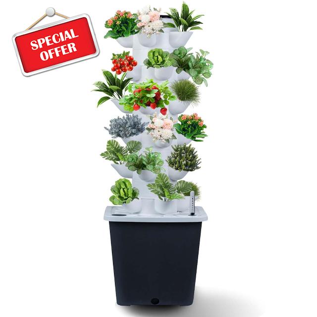 30 Plant Indoor hydroponics Growing System with Pump - Indoor herb Garden