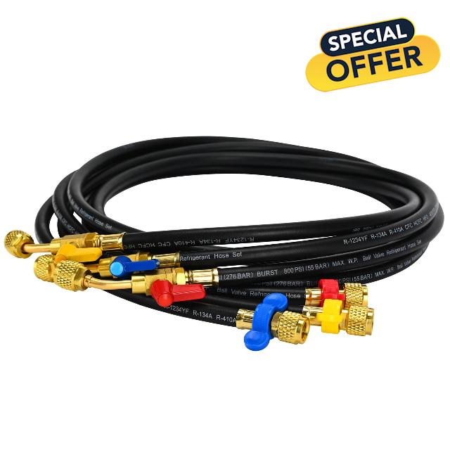 Upgraded 1/4" A2L Refrigerant Hose
