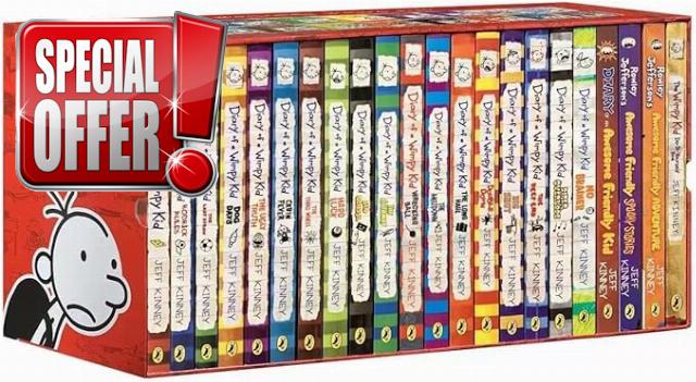 Diary of A Wimppy Kid 1-24 Complete Box Set Edition