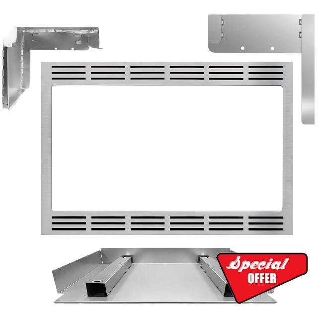 27-inch NN-TK922SS Microwave Trim Kit with 4 Strong Magnets Design - Compatible with Panasonic Microwave Oven Models Including NN-SE9-S