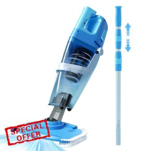 Cordless Pool Vacuum with Telescopic Pole