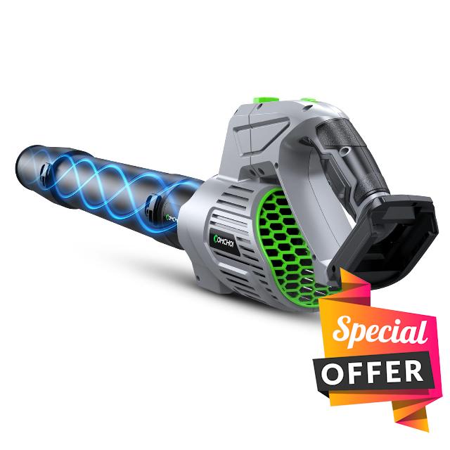 Leaf Blower - 500000RPM Electric Cordless Leaf Blower - 5 Speed Modes