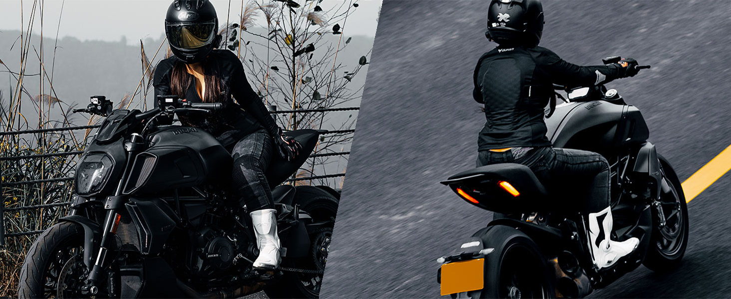 breathable motorcycle jacket women