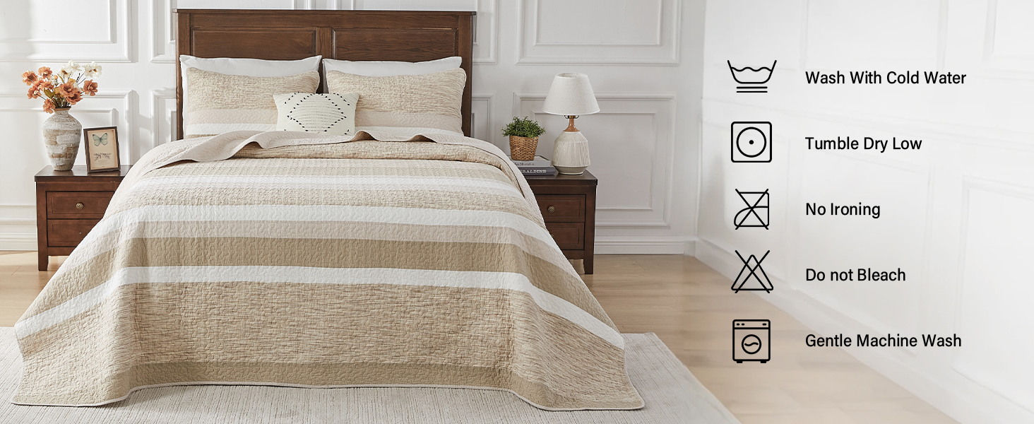 striped bedspread set modern quilted bedspread