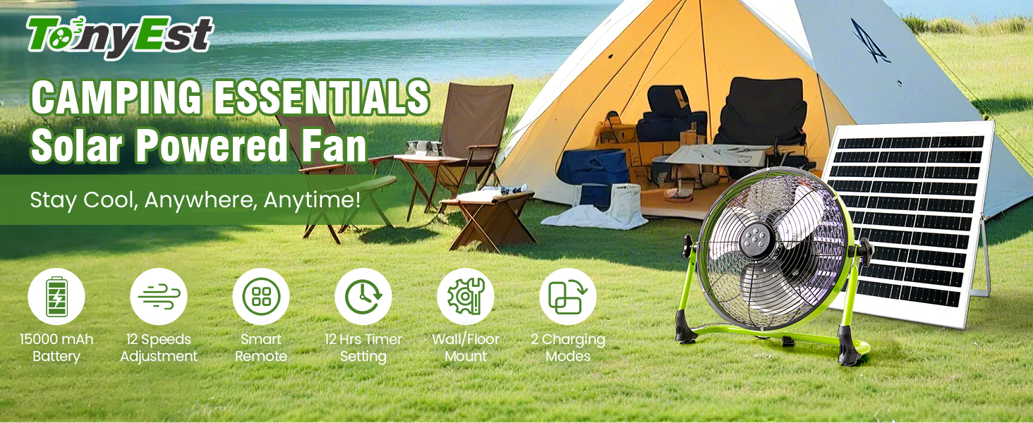 solar fan