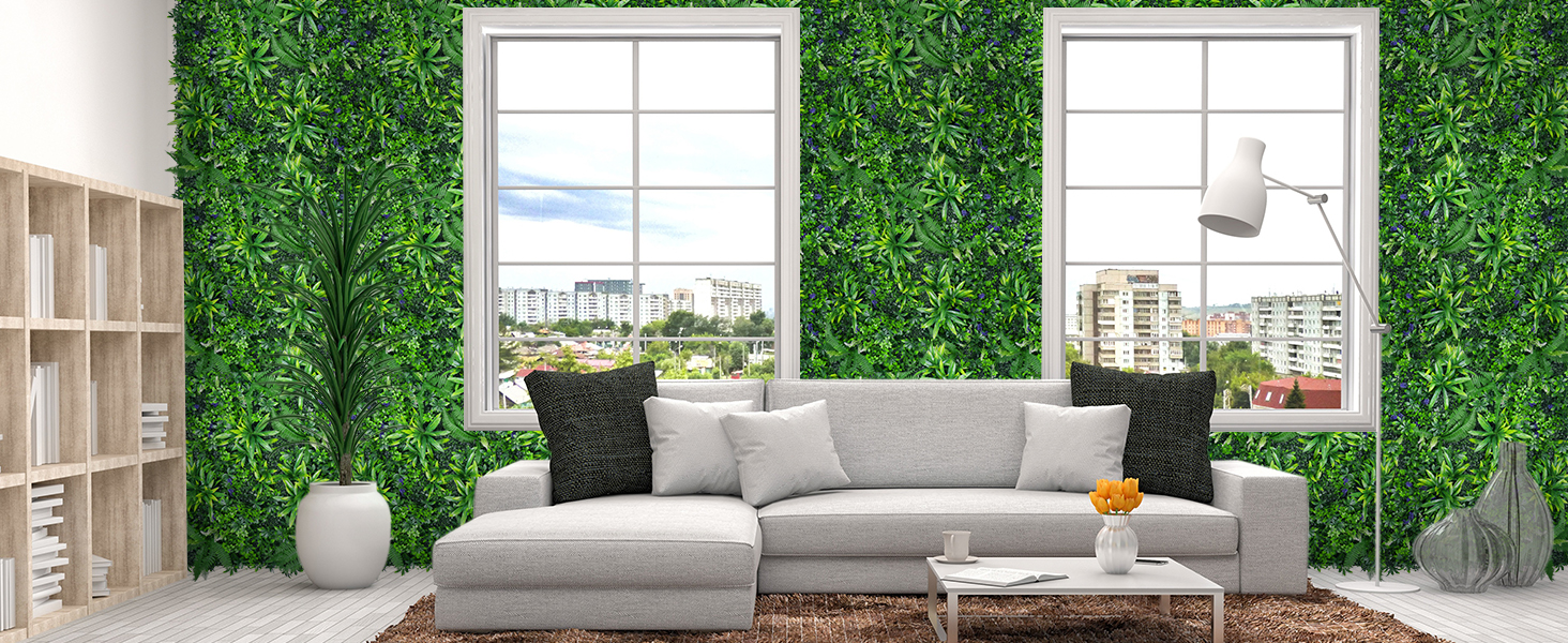 wall grass emerald green wall decor green leaves wall decor wall greenery decor wall decor plants