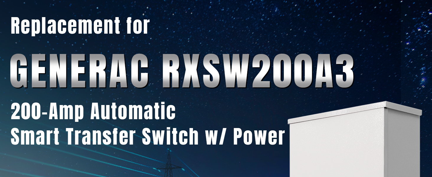 Generac RXSW200A3 200 Amp Automatic Transfer Switch