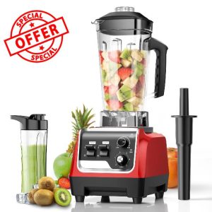 Smoothie Blender 1800W Powerful Blenders for Kitchen 70 Oz Large Capacity and BPA-Free Containers with To-Go Cup Countertop Blender for Smoothies