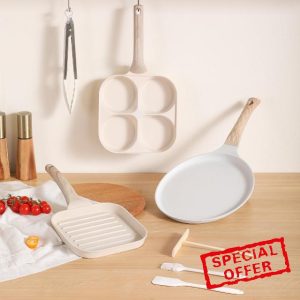 7-Piece Granite Cookware Set