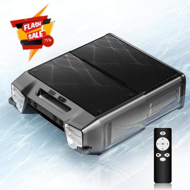 2025 Upgraded Version -Zigma Solar Pool Skimmer