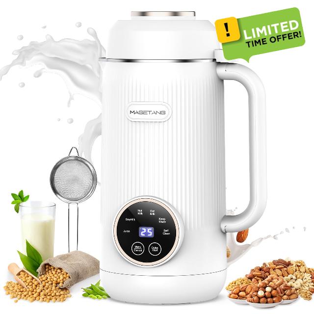 7 in 1 Nut Milk Maker Machine 28oz Automatic Almond Milk Maker for Homemade Coconut