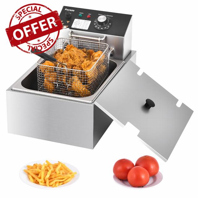 Deep Fryer with Basket