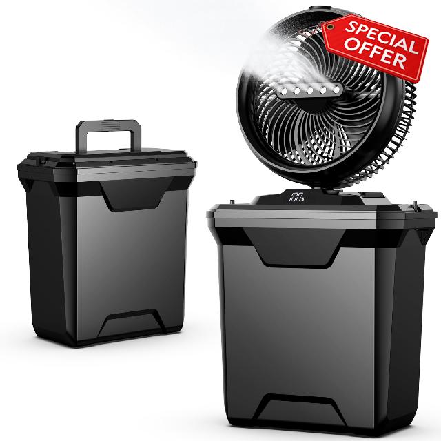 xasla Camping Misting Fan
