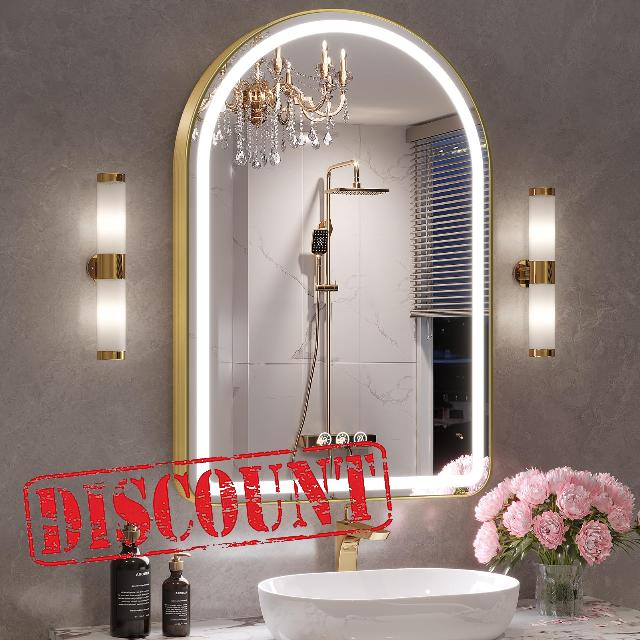 Lighted Bathroom Mirror