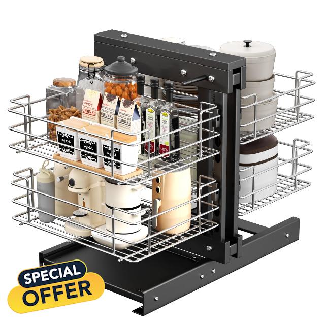 36" Blind Corner Pull Out Organizer