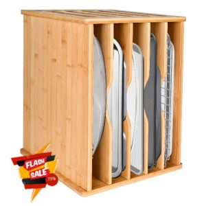 Cookie Sheet Organizer for Cabinet
