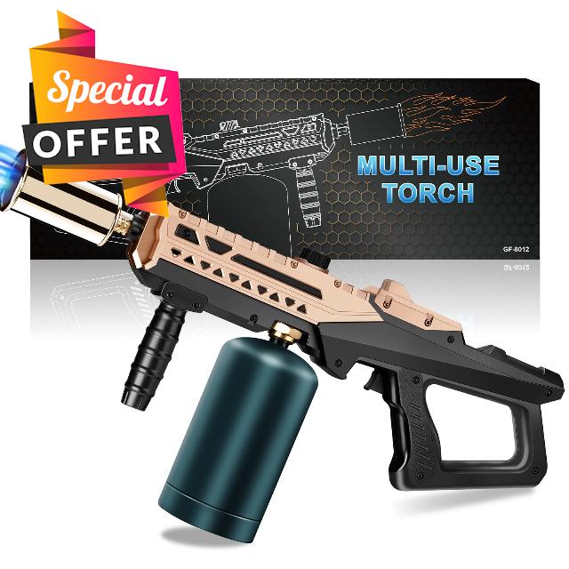 Propane Grill Torch Gun – Cooking Torch Head max. 800