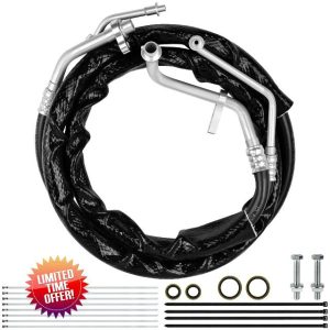 MuHize Rear AC Hose Kit - AT34653 Air-Conditioner Line