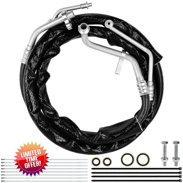 MuHize Rear AC Hose Kit - AT34653 Air-Conditioner Line