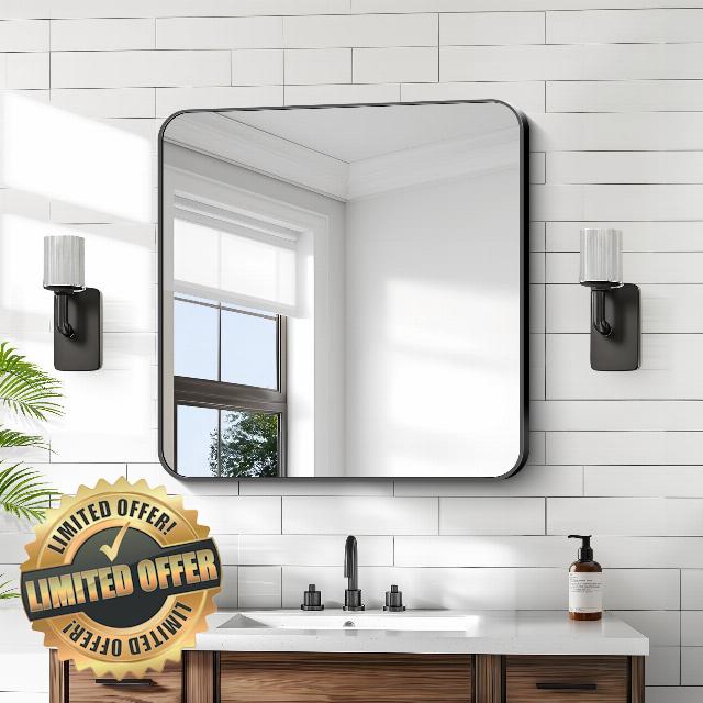 30"x30" Square Rectangle Vanity Mirror
