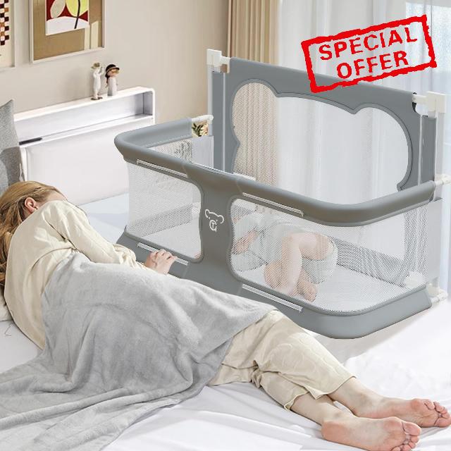 3 in 1 Baby Bassinet Bedside Sleeper Portable Crib