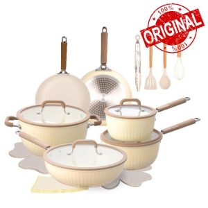 22Pcs Pots and Pans Set Non Stick