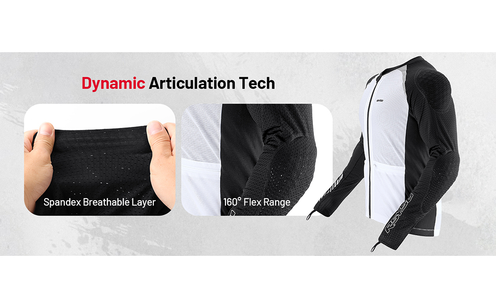 Men's Armored Motorcycle Shirt with CE Certified All Season Riding Shirt for Motorcycle Bicycle