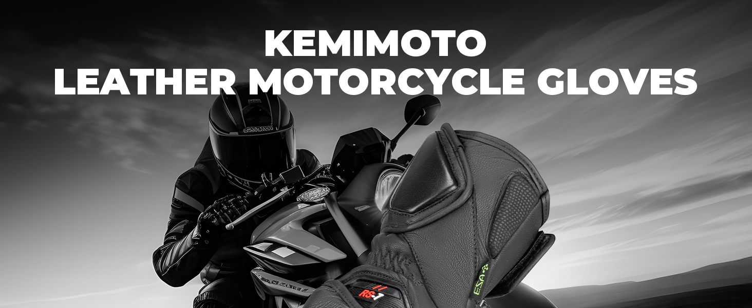leather motorcycle gloves