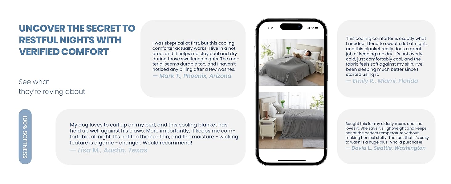 cool comforters for hot sleepers