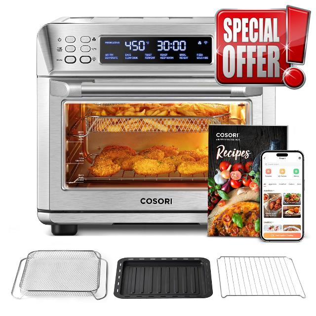 COSORI Air Fryer Toaster Oven Combo
