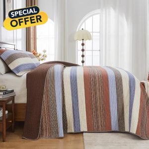 Oversized King Quilt Bedspread Coverlet 120x120