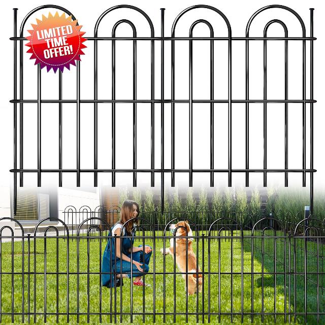 25 Panels Decorative Garden Fence