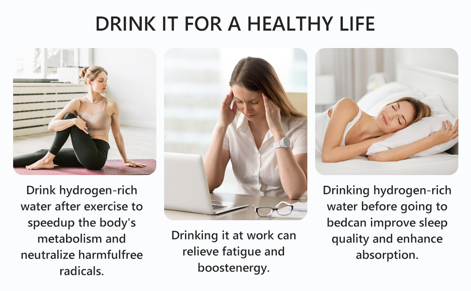 Benefits of Drinking Hydrogen Rich Water