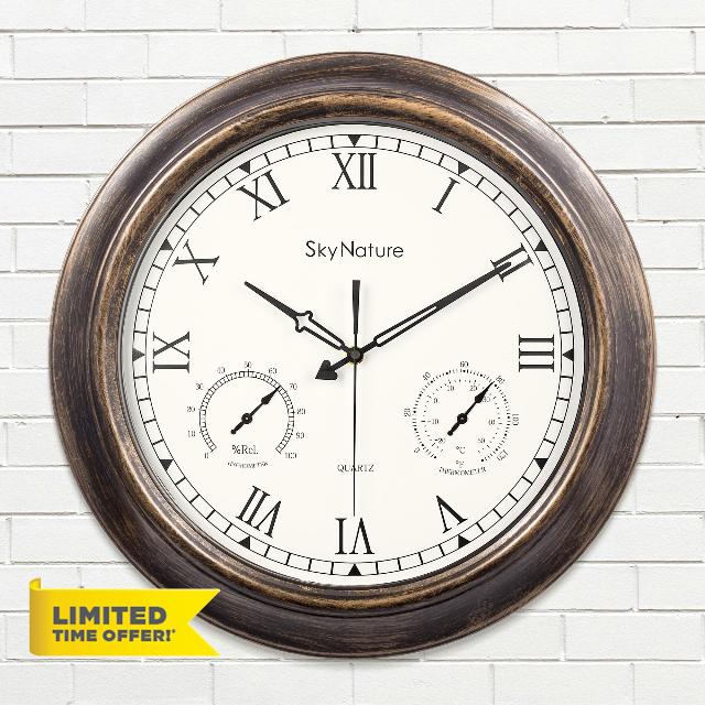 18 Inch Outdoor Clocks Waterproof