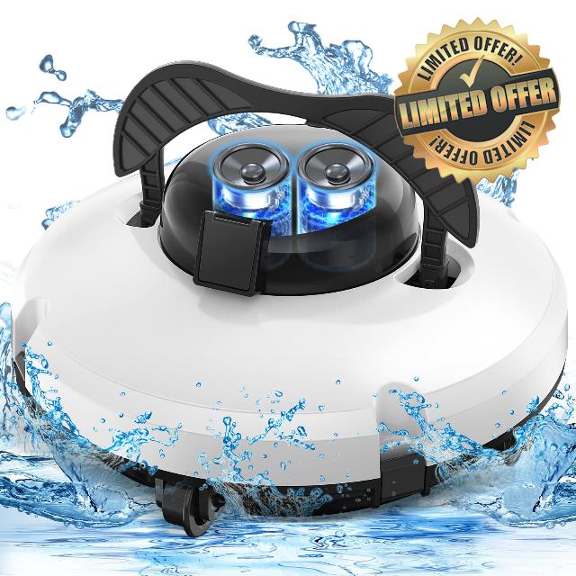(2025 Upgrade) Cordless Robotic Pool Cleaner