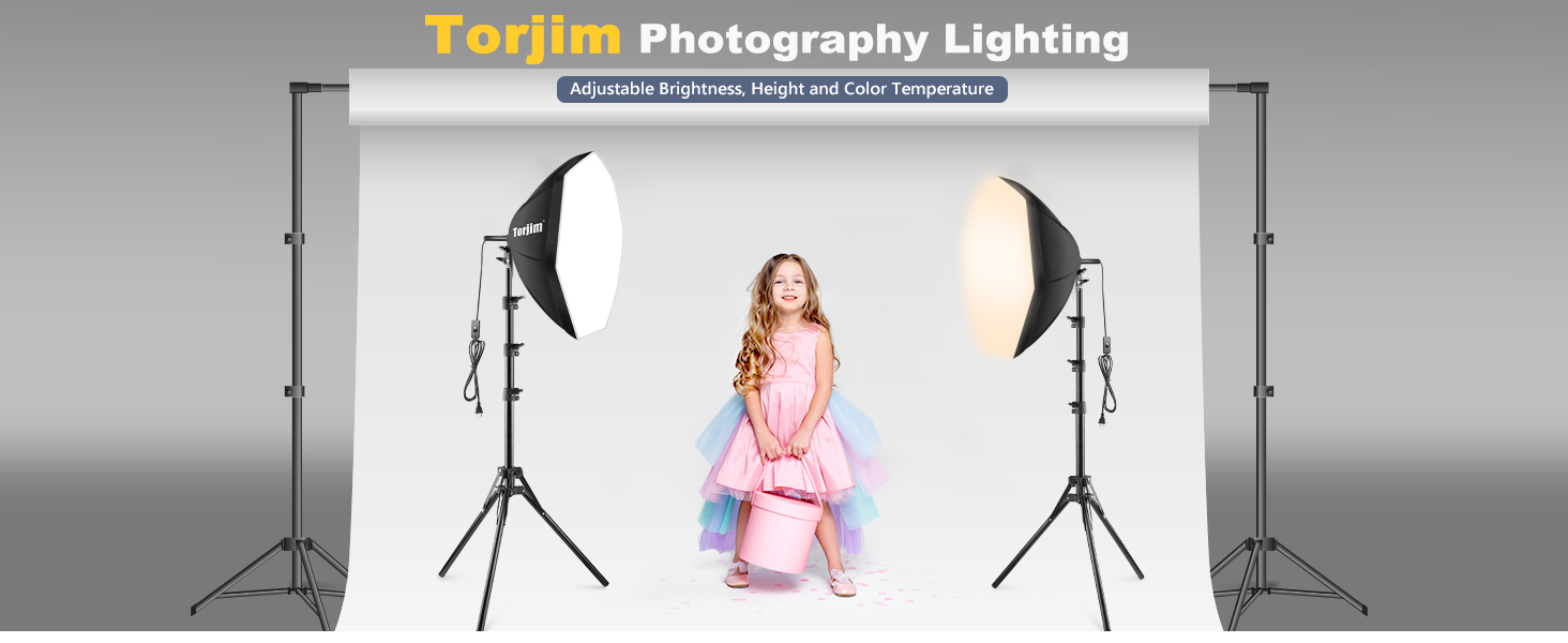 Softbox Photography Lighting Kit