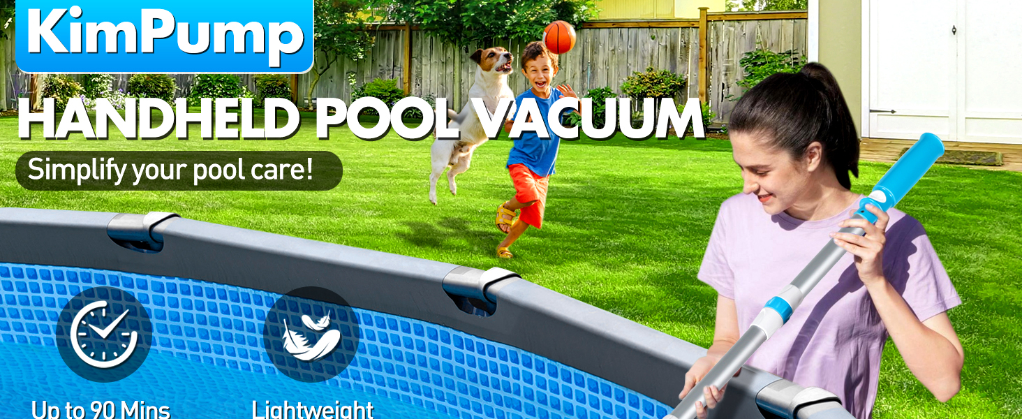 handheld pool vacuum