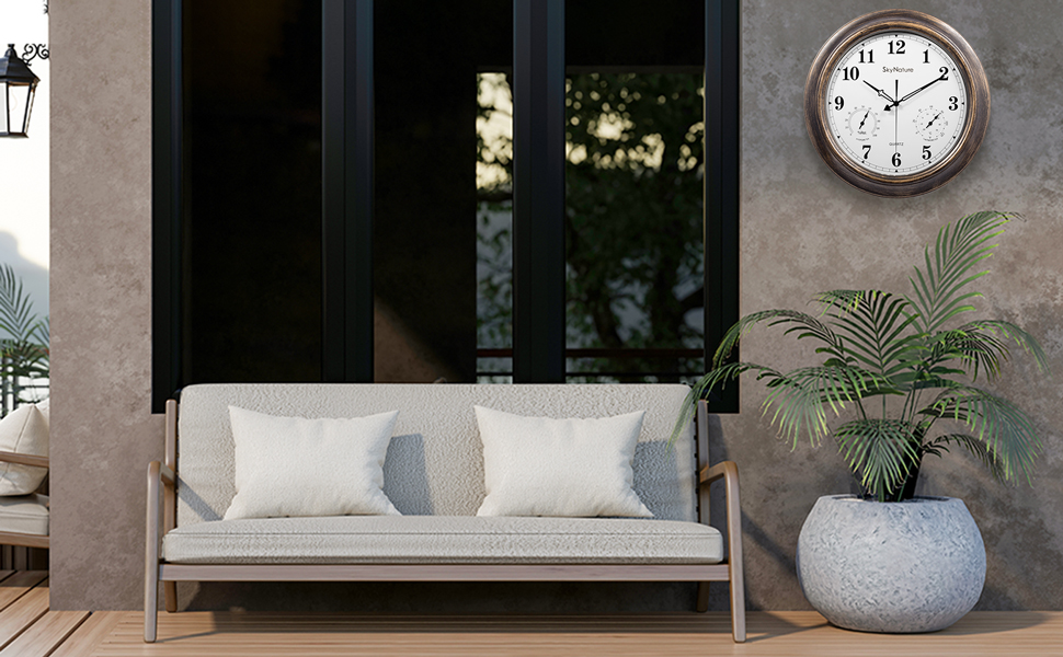 outdoor clock