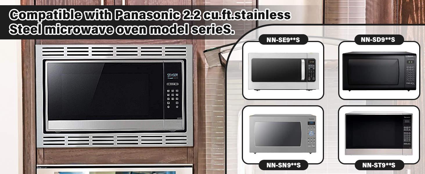 NN-TK922SS Microwave Trim