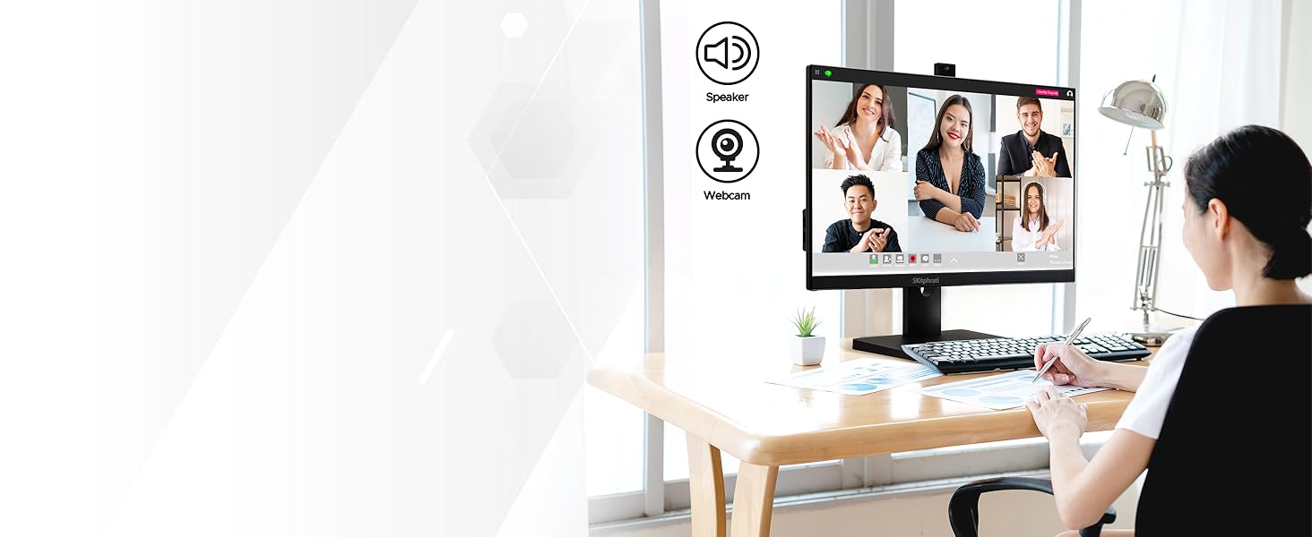 23.8“ webcam monitor