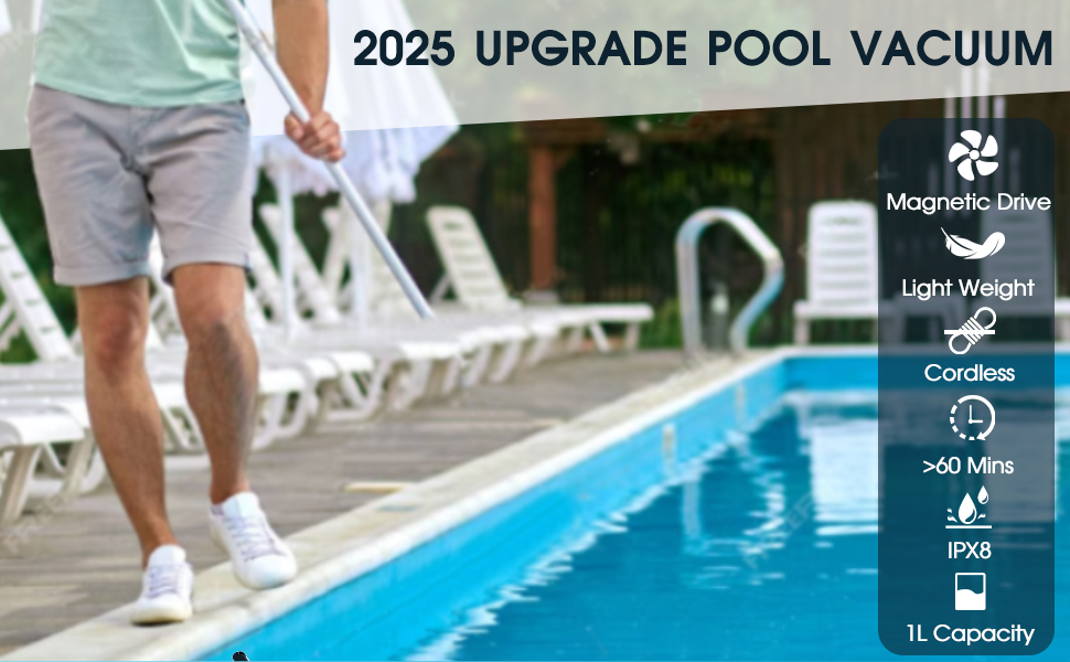 enhanced above ground pool vacuum