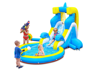 4 in 1 small dolpin water slide