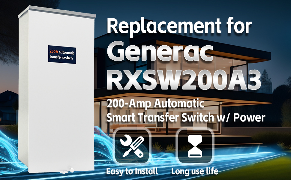 RXSW200A3 200 amp transfer switch