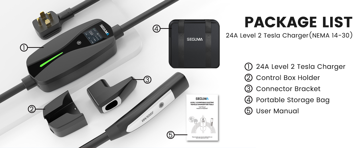 tesla level 2 charger 24amp