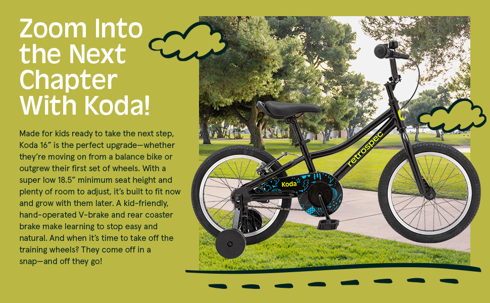 Retrospec Koda 13 16 Inch Kids Bike