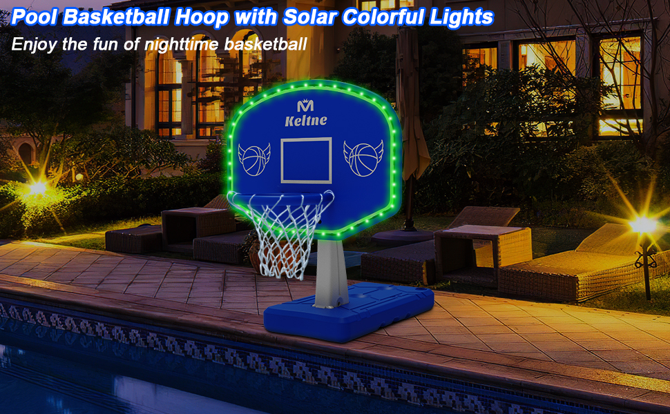 pool basketball hoop