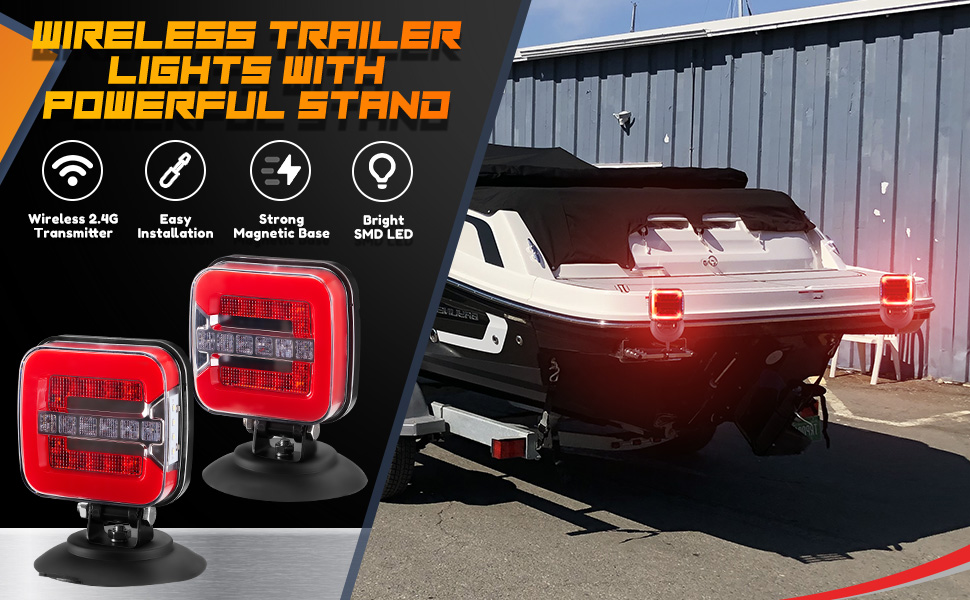wireless trailer lights for towing