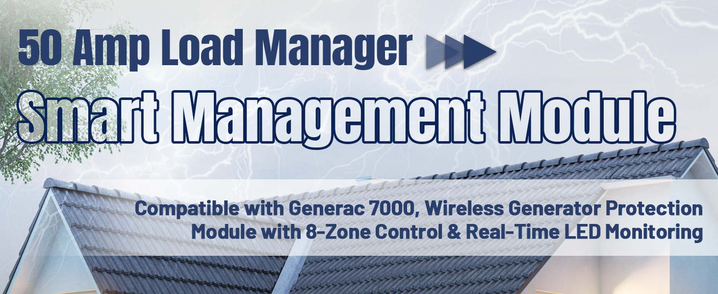 Generac 7000 50 Amp Load Manager Smart Management Module
