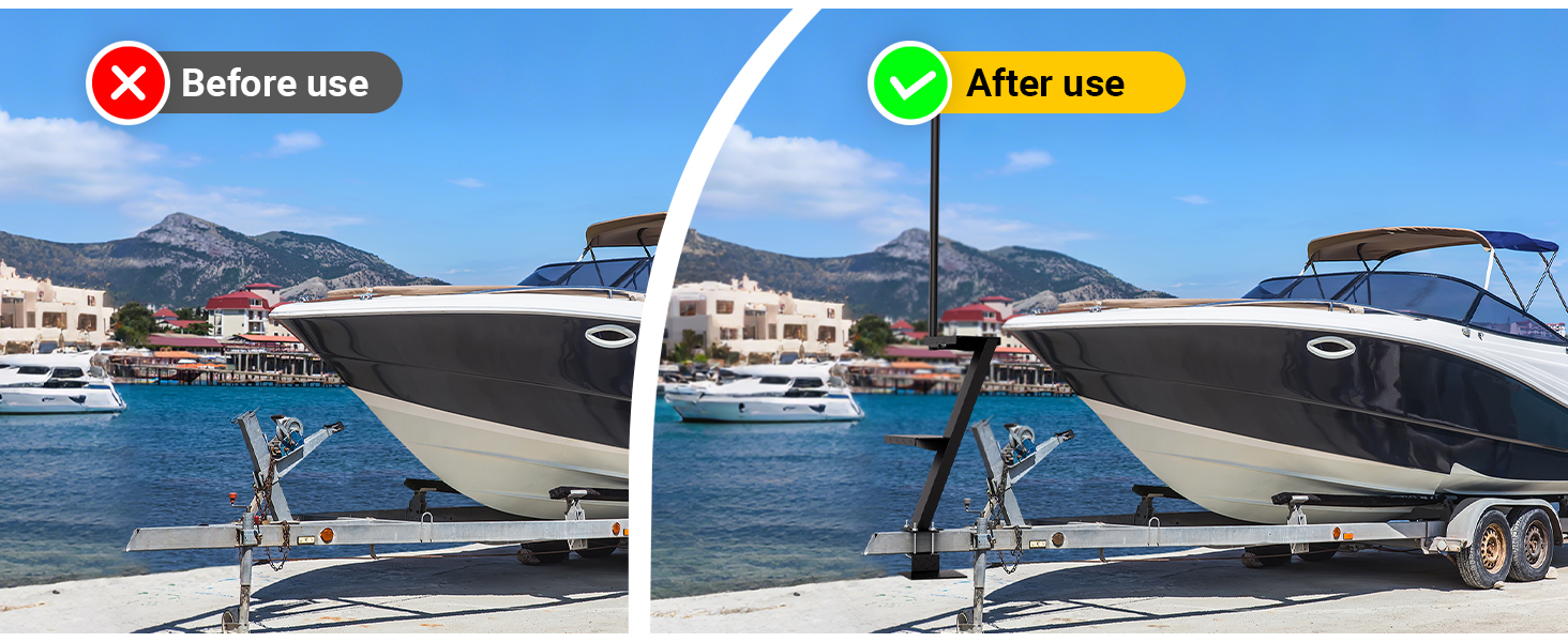 boat trailer steps