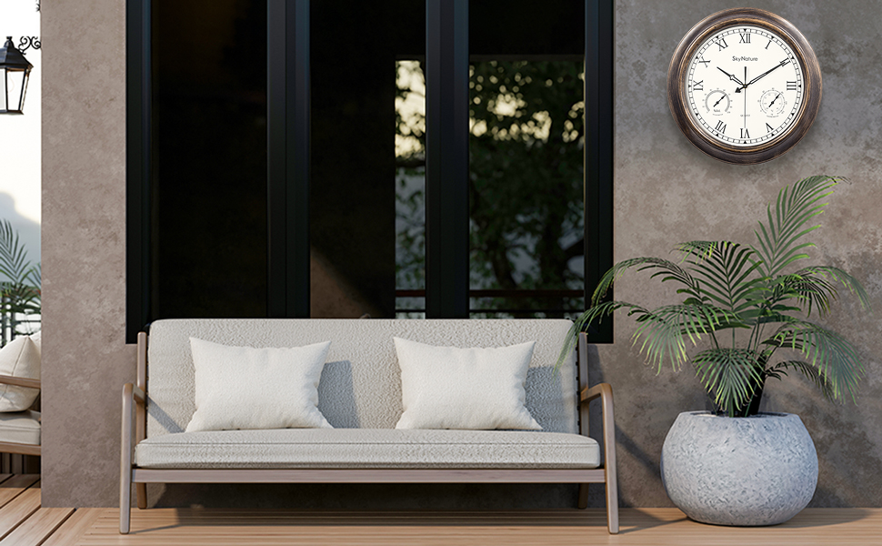 outdoor clock